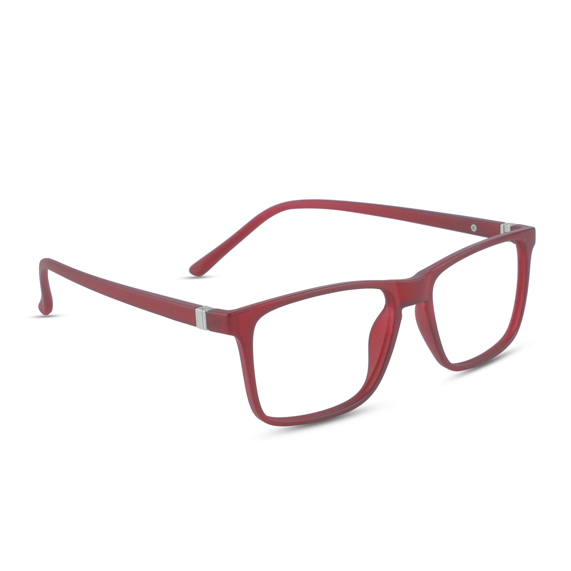 KAEN| Eyeglasses | For Men And Women | Spectacle Frames | Optical Frames | Prescription Eyewear Frames | MAROON | KA26901C6Rushh, Red, M