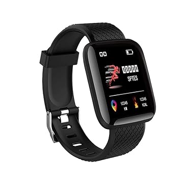 Bluetooth ID116 Q30 Wireless Smart Fitness Watch for Boys,Men,Kids,Women Sports Watch Heart Rate, and BP Monitor, Calories Counter