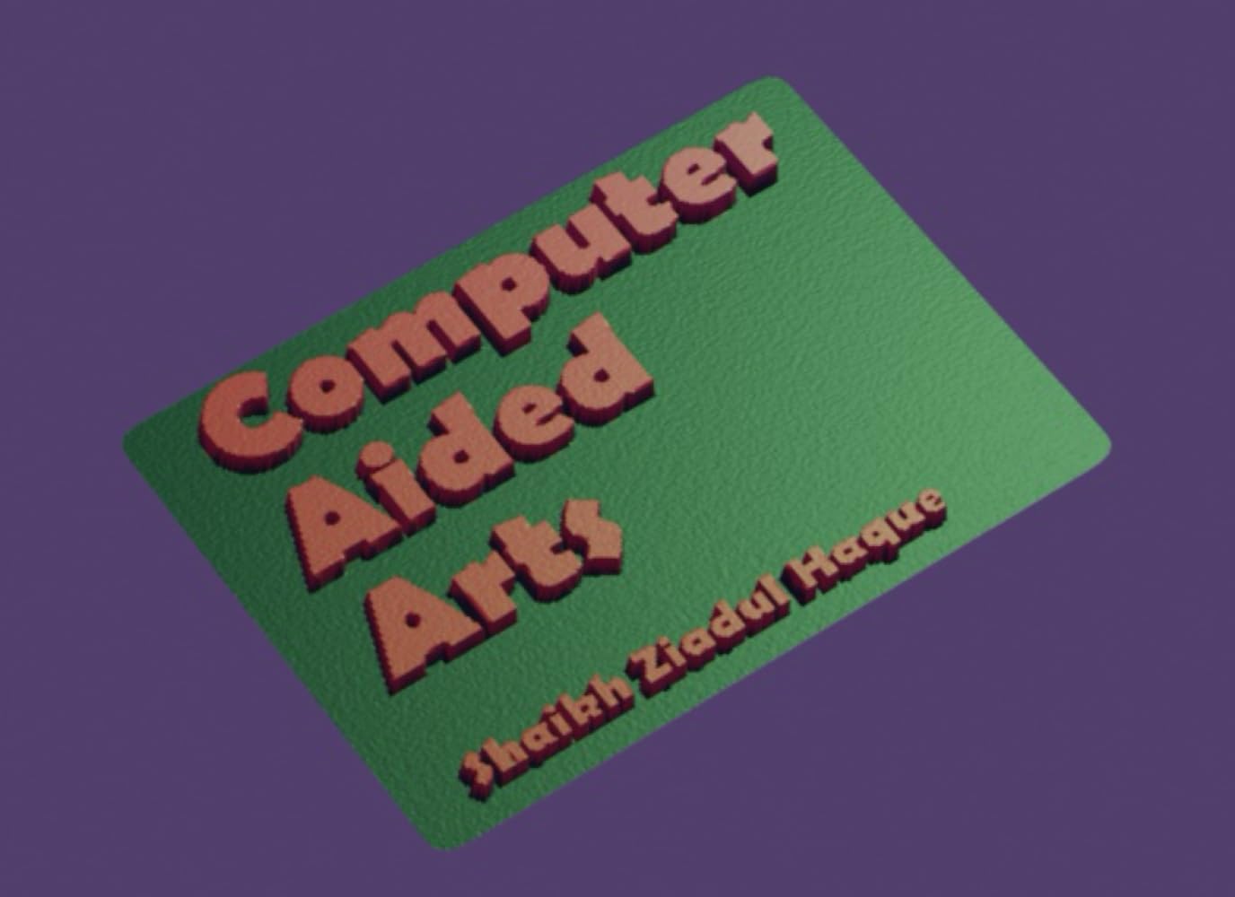 Computer Aided Arts art numérique illustration design graphique pc mac