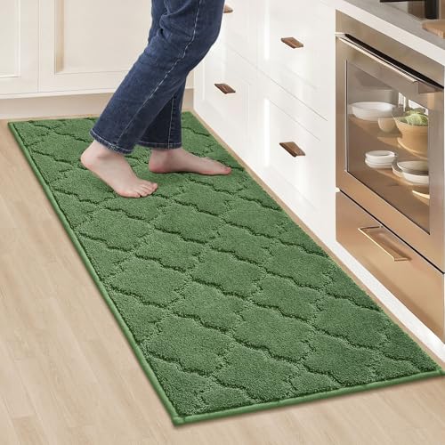 Alfombra de cocina para pasillo y lavandería COSY HOMEER lavable y cómoda para estar de pie 2