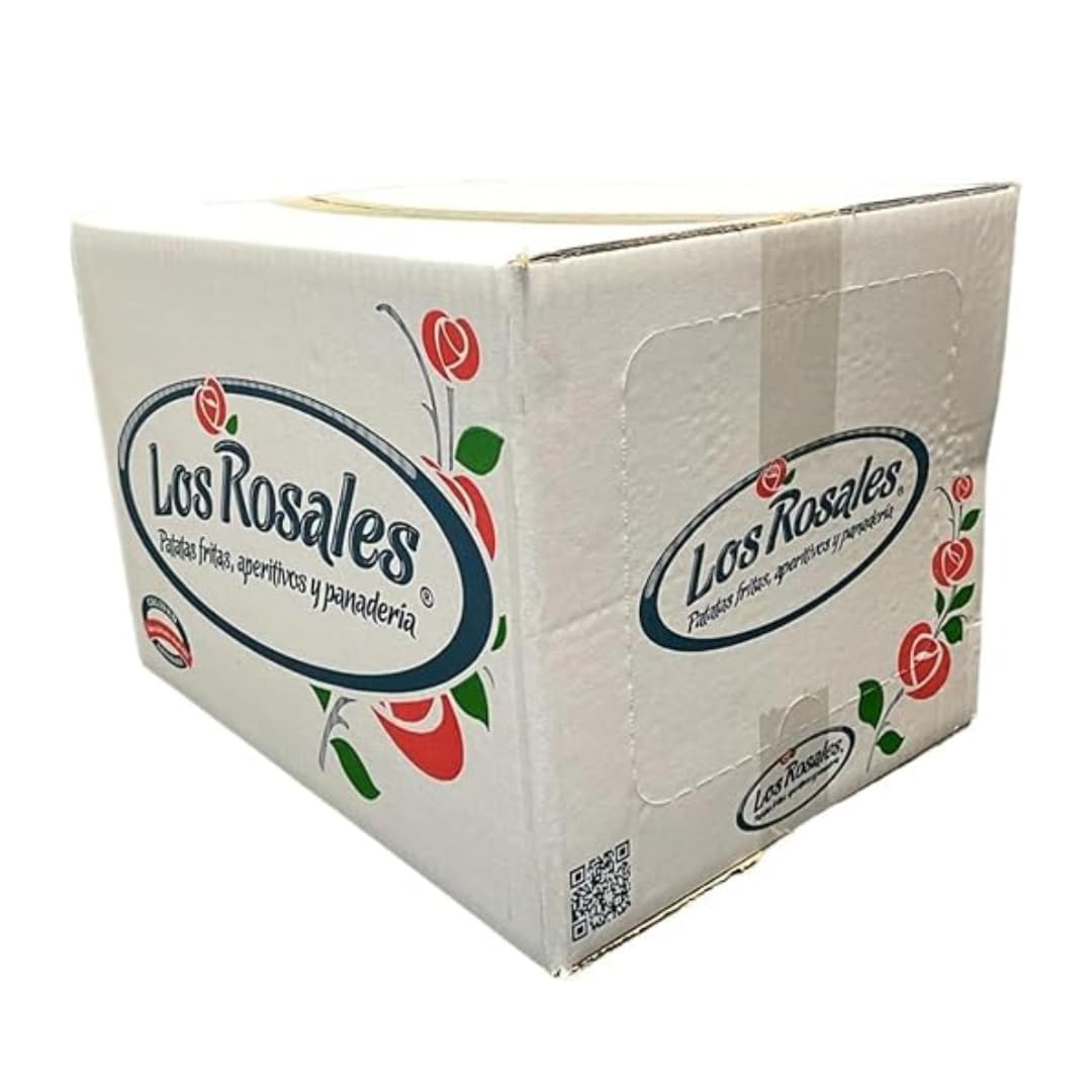 LOS ROSALES Surtido de Picos con Aceite de Oliva, Caja de 125 bolsas de 23gr para Restaurantes, Bares, Cafeterías y Eventos.