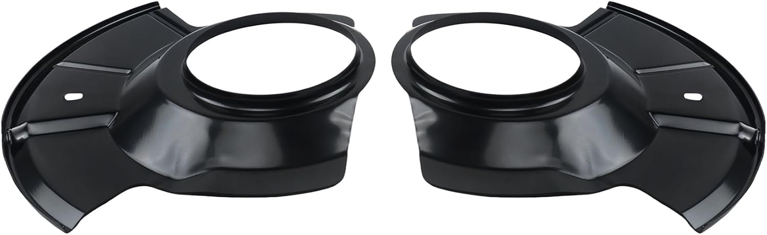 Silscvtt 2pcs Front Side Brake Dust Shield Splash Replacement for Ford Edge 2011-2014 7T4Z2K004B 7T4Z2K005B