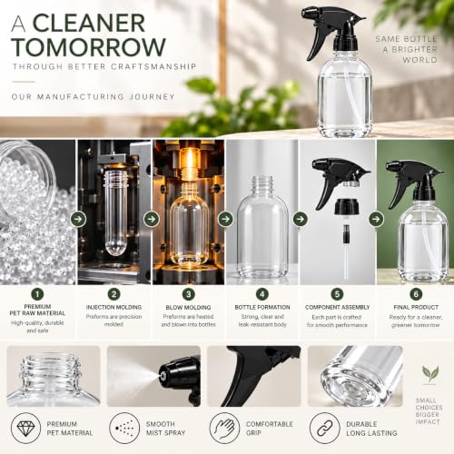 Image of Umite Chef Plant Spray Bottle for Gardening | Fine 500 ml Mist Water Sprayer for Indoor & Outdoor Plants | Garden Plant Mister, Hand Pressure Trigger Sprayer for Flowers, Leaves & Home Gardening