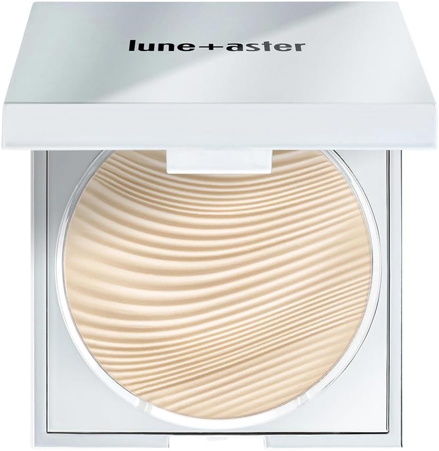 Superstar Translucent Pressed Powder | Universal Talc-Free Translucent Pressed Powder, Mirrored Compact