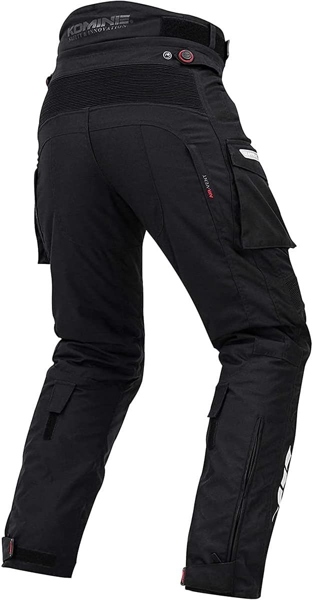 [KOMINE] バイク用 パンツ ウインターパンツ-GERMANIA PK-9141 秋冬向け 透湿防水 07-9141 Black 2XLB
