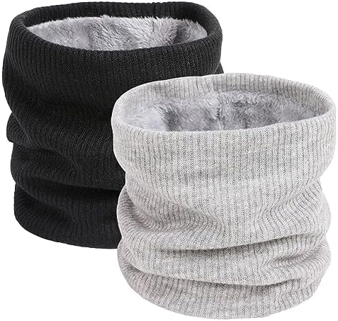 I Kua Fly Loop Schal Damen Herren Winter Schlauchschal Unisex Warm Halstuch | Winter Halstuch Damen Herren Unisex Fleece Neckwarmer Thermal Sportschal Halswärmer für Fahrrad Motorr