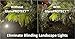 GlarePROTECT, Glare Protect Landscape Light Glare Shield (2-Pack) Outdoor Lighting Glare Blocker, Stop Blinding Lights for Garden & Pathway, Made in USA