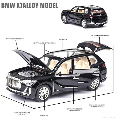 Image of Magicwand 1:32 Scale Die-Cast X7 with Openable Doors and Pull Back Action【Pack of 1】【Colors As Per Stock】