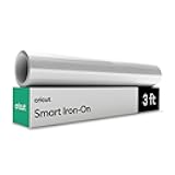 Cricut Smart Iron On, White (13in x 3ft) - HTV Heat Transfer Vinyl - Matless Cutting for Long cuts