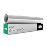 Smart Iron On, White (13in x 3ft) - HTV Heat Transfer Vinyl - Matless Cutting for Long cuts