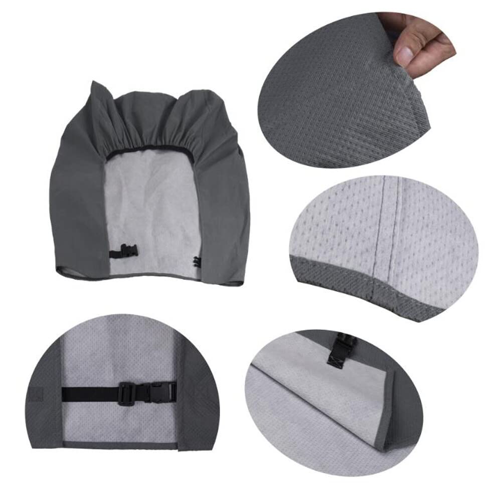 Juego de 4 fundas protectoras universales para neumáticos de 39 a 41 pulgadas, protección solar, protección solar, protección para ruedas, 420D Oxford, para coche, SUV, autocaravanas