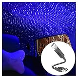 USB-Nachtlicht, Romantisches Auto-/Dachprojektor-Licht, Innenbeleuchtung, Stimmungslicht für Auto, Decke, Schlafzimmer