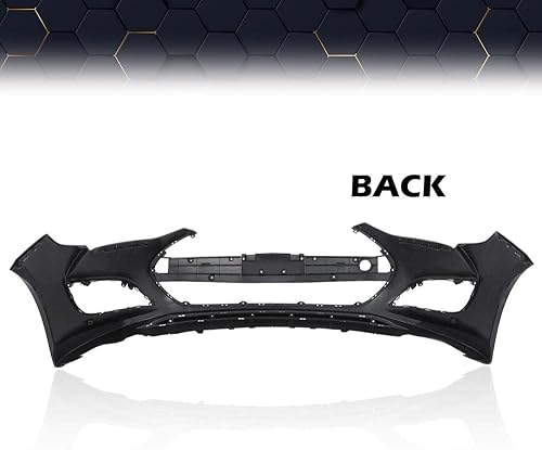 Miniatura 3 de PIT66 Cubierta de parachoques delantero compatible con Hyundai Veloster 2013 2014 2015 2016 2017 negro