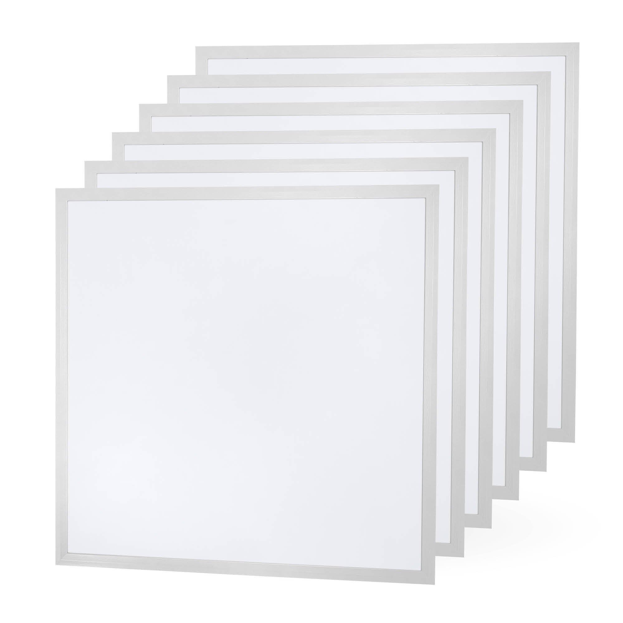 Ledvion - 6x LED Panel, 60x60, 36W, 6500K, 4000 Lumen, Einbau Deckenleuchte, Inkl. LED Treiber mit Schnellanschluss