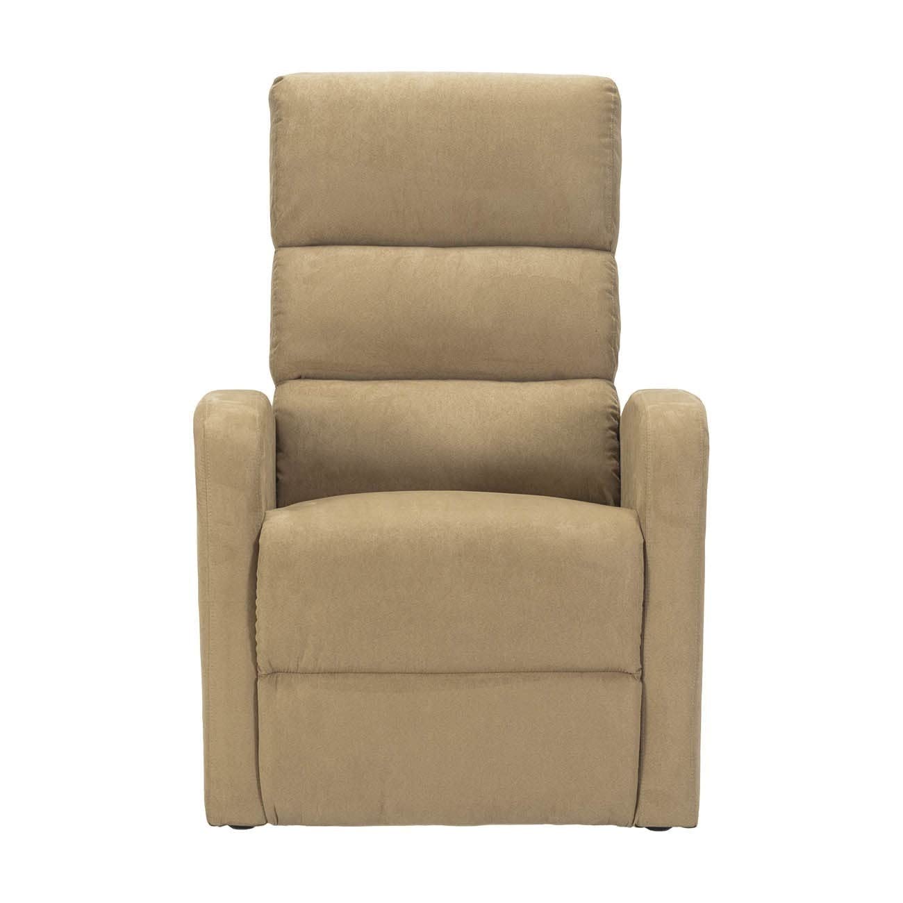 Sime Robin 2 Moteurs Fauteuil Relax releveur Dispositif Médical kit 4 Roues siège à Micro-Ressorts Doux Fauteuil électrique Fauteuil pour Personnes âgées Camel