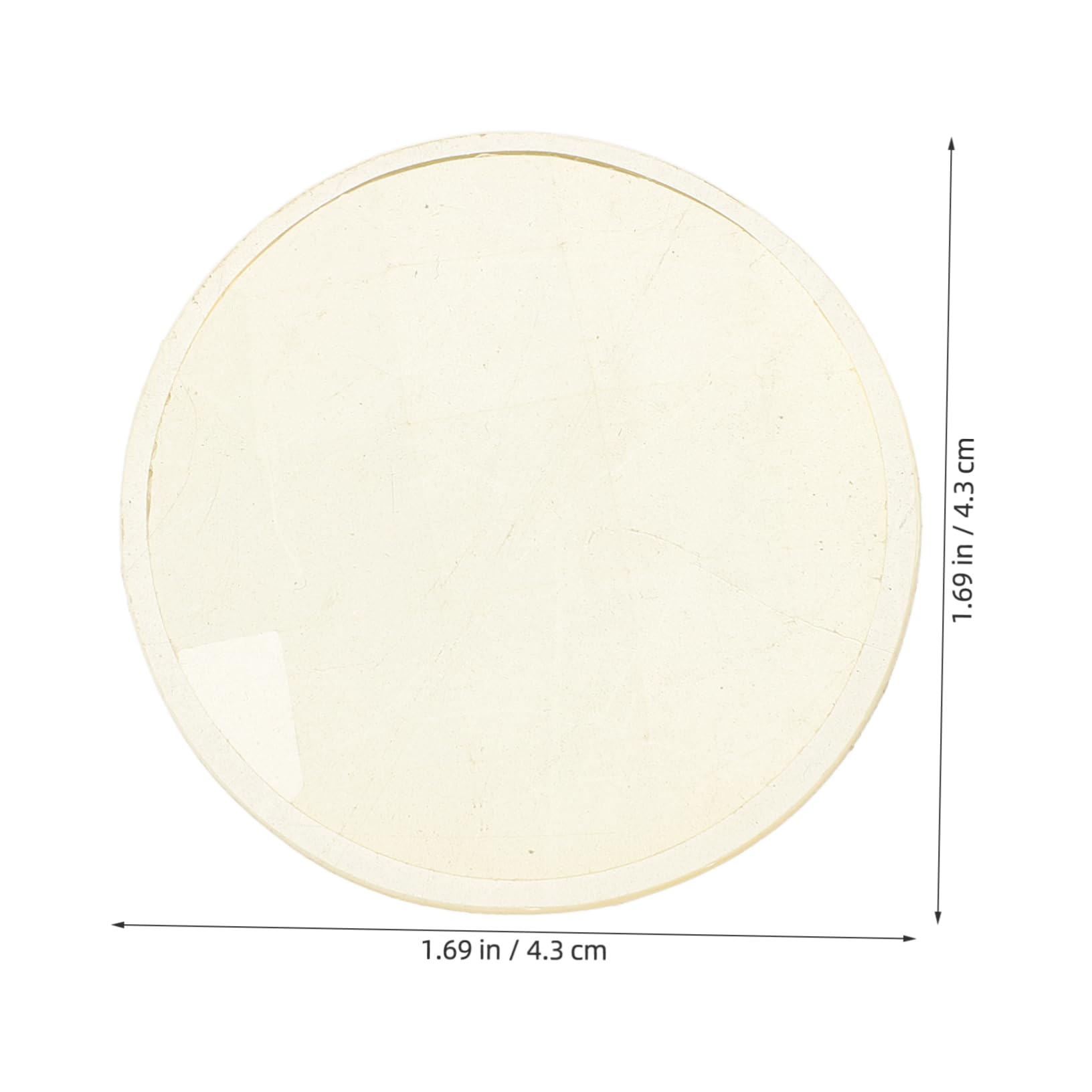 ibasenice 6pcs DIY Kaleidoscope Craft Kit Clear Plastic Lens Clear Prism Lenses Kaleidoscope Making Materials Funny Kaleidoscope Toy Lens