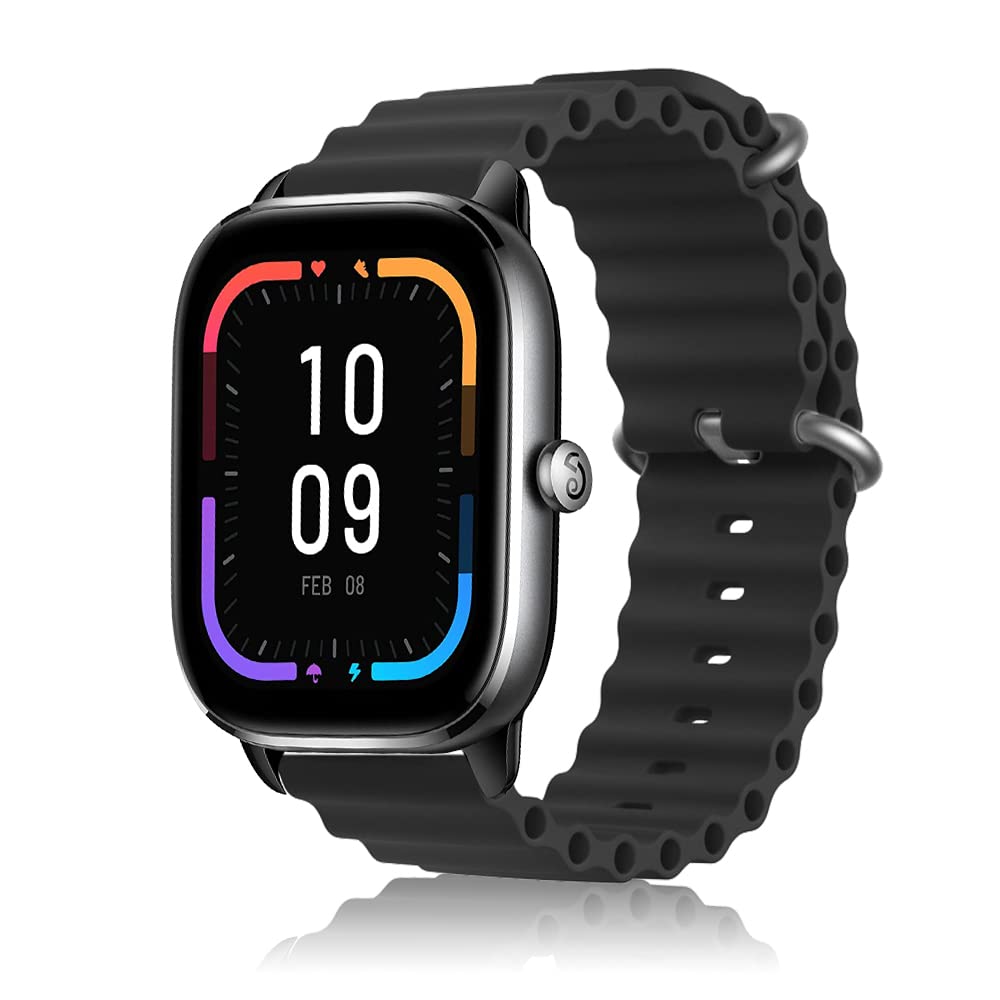 Silikon-Armband Für Amazfit GTS / GTR 42mm Uvm. – 20 Mm, Wasserdicht & Größenverstellbar