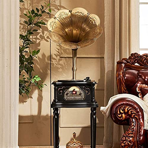 Gramophone, Tourne-Disque phonographe, Version Gramophone, Style rétro Vintage, Gramophone Lecteur USB Radio FM… - Les Beatles, Paul McCartney, John Lennon, RIngo Starr, George Harrison Gramophone, Tourne-Disque phonographe, Version Gramophone, Style rétro Vintage, Gramophone Lecteur USB Radio FM… – Image 3