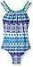 Kanu Surf Girls' Jasmine Beach Sport Halter One Piece Swimsuit