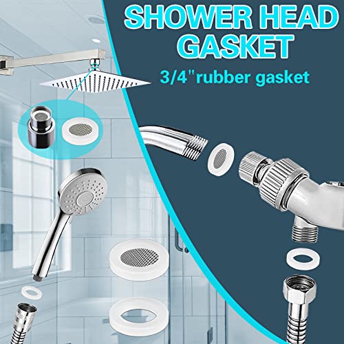 Keze 233 Pcs Plumbing And Faucet Washers Assortment Kit For Assorted Spigot Water Hose Bib Outside Garden Faucet Splitter Gasket Leak Plumbes Valve Stem Worn Out Repair #TOP7