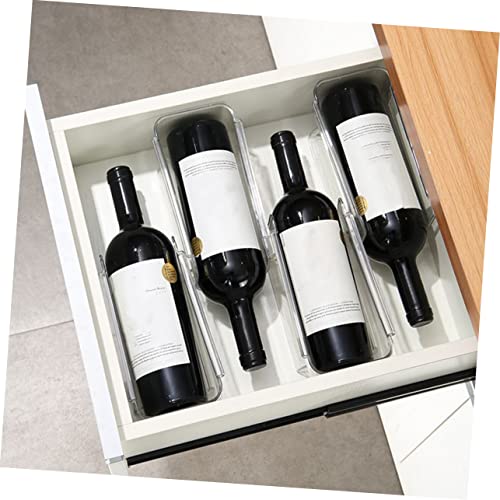 Soporte pequeño para 4 botellas de vino miniatura 5