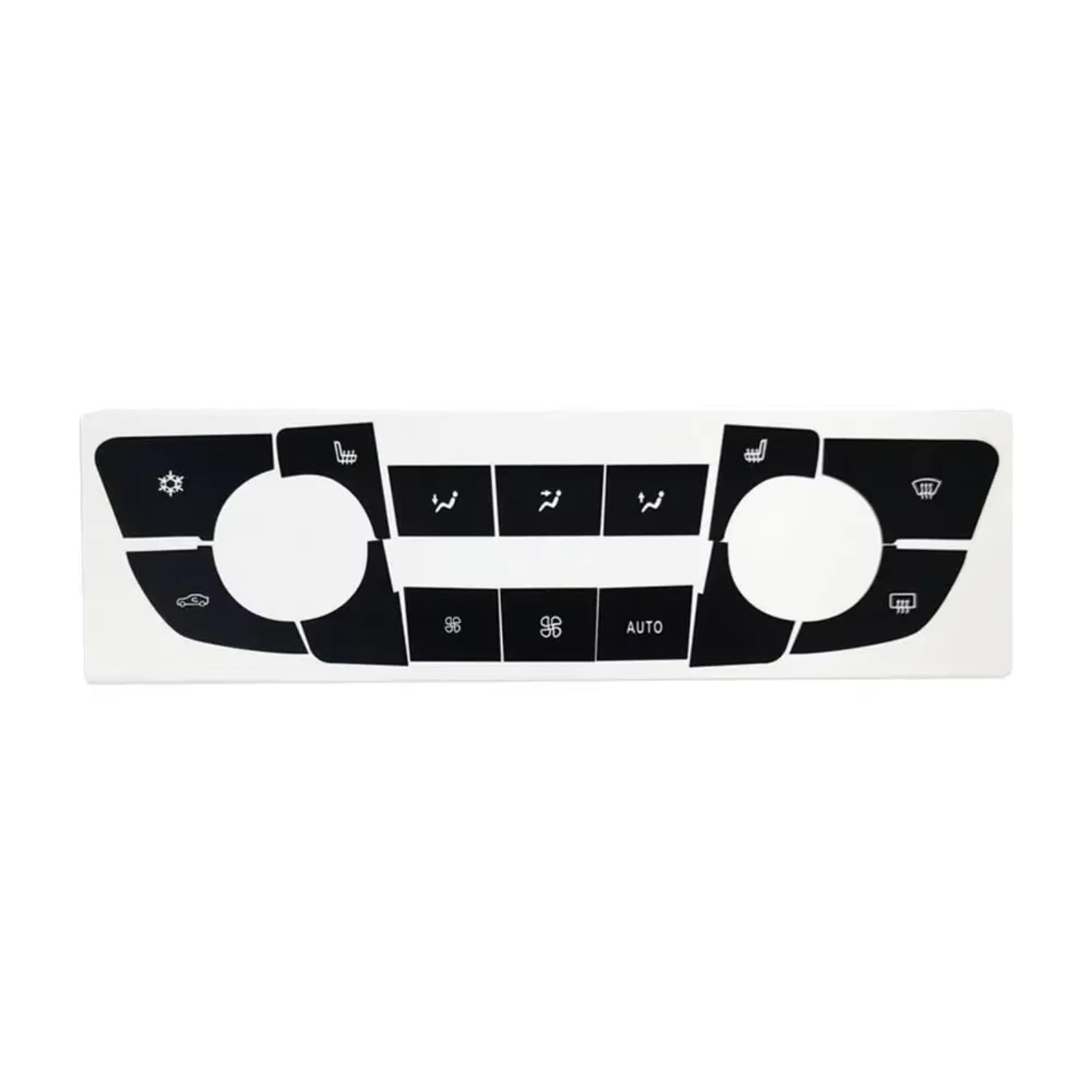 Auto Interior Trim Compatible with Buick for Regal Button Sticker Climate Air Accessories Interior Repair Cover