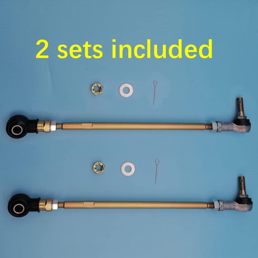 2 Tie Rod Assemblies Sets Compatible with Polaris Big Boss Magnum Norwegian Scrambler Swedish Sportsman Xplorer 300 400 400L 425 500 4X4 6X6 Left or Right Side 1995 1996 1997 Z746