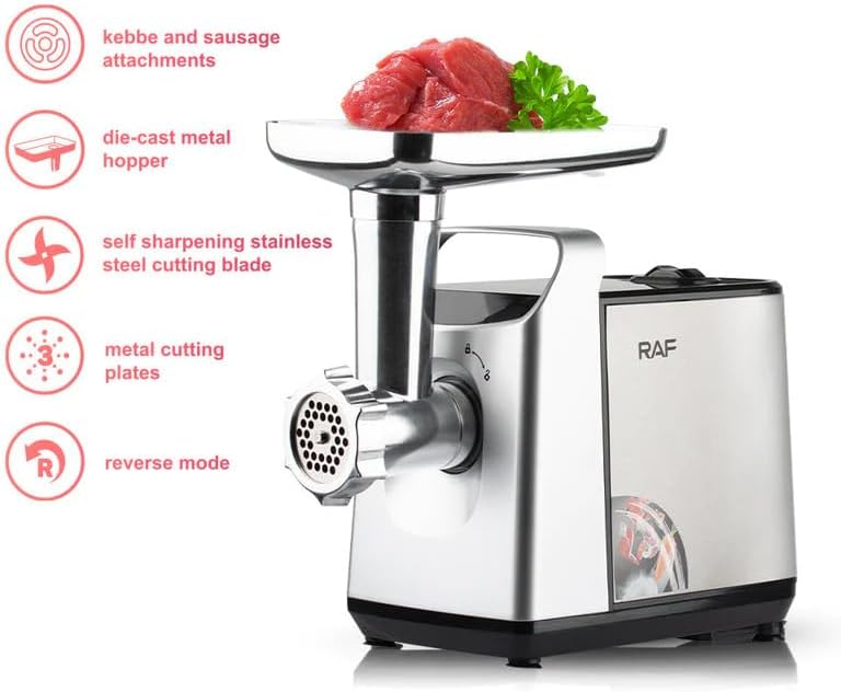 RAF R.3396 Meat Grinder highlighting features