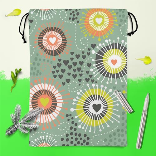 Image of ArtzFolio Psychedelic Art D2 | Reusable Sack Bag | Bag for Gym, Storage, Vegetable & Travel