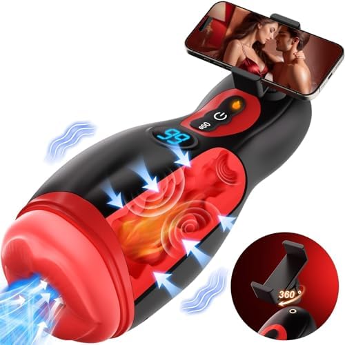 Male Masturbator Mens Sex Toys - Phone Holder Penis Pump Male Sex...