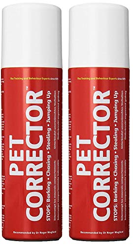 The Company of Animals 2 Pack of Pet Corrector, 200 Milliliters, Interrupts Dogs' Unwanted Behavior with Hiss Sound