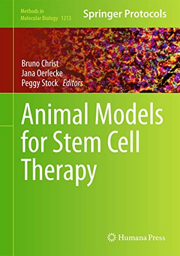 Animal Models for Stem Cell Therapy view 2