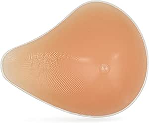 Amazon.co.jp: Women's Mastectomy Silicone Breast Tear Shaped Fake Boobs