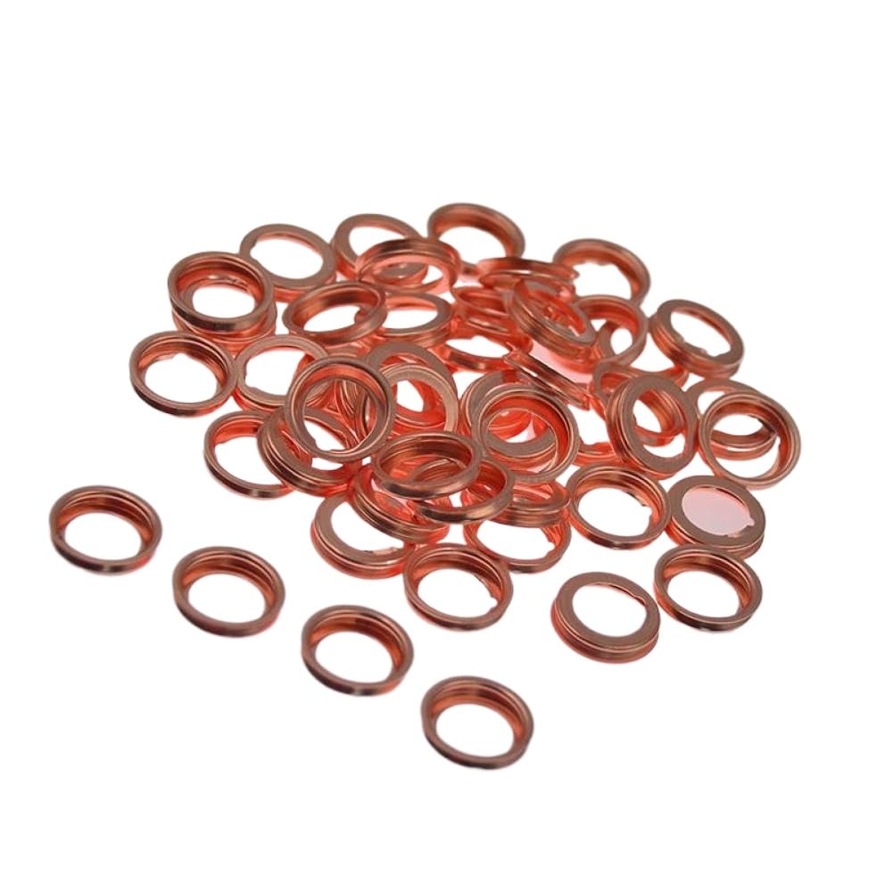 Bouchon de vidange d'huile moteur, rondelle d'étanchéité, bagues d'étanchéité A42M-50Pcs compatibles avec 1102601M02