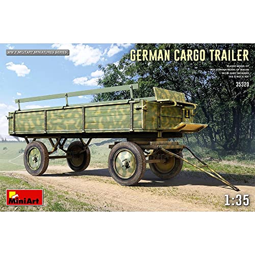 Remorque cargo allemande 1:35 MiniArt MIN35320 maquette militaire à peindre
