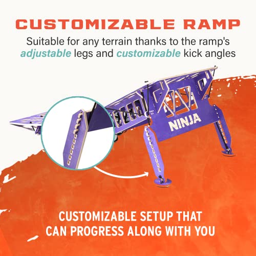 Rampa Ajustable Ninja MTB Performance para Saltos 95 in miniatura 4