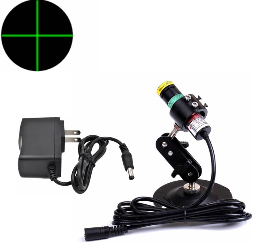 Adjustable 520nm -10 Green Cross Laser Module 18 * 65
