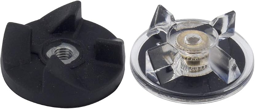 Base Gear and Blade Gear Replacement Part Compatible with Magic Bullet 250W Blenders MB1001