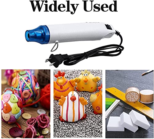 Image of JR Handheld Mini Heat Gun Tool for Embossing Resin Art Removing Bubbles 300 Watt