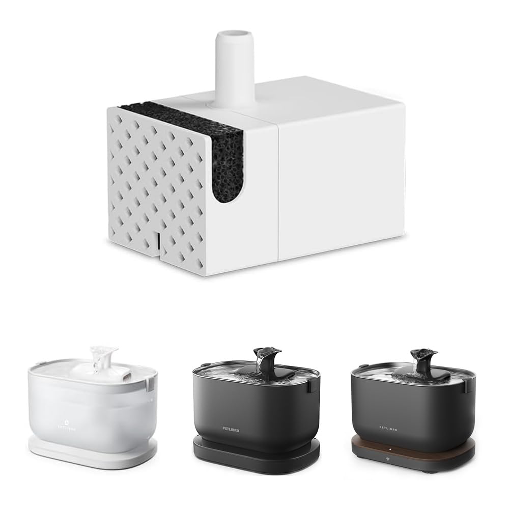 Photo 1 of PETLIBRO Offical Cat Water Fountain Pump, Easy Replacement for Cat Fountain PLWF115/PLWF105/PLWF005, Wireless Cat Fountain Pump for Pet Water Fountain, Super Quiet Pump for Dog Dispenser