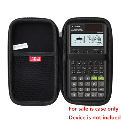 Hermitshell Estojo rígido de viagem para CASIO FX-300ESPLS2-SA-IT/CASIO fx-115ESPLUS2 2nd / CASIO fx