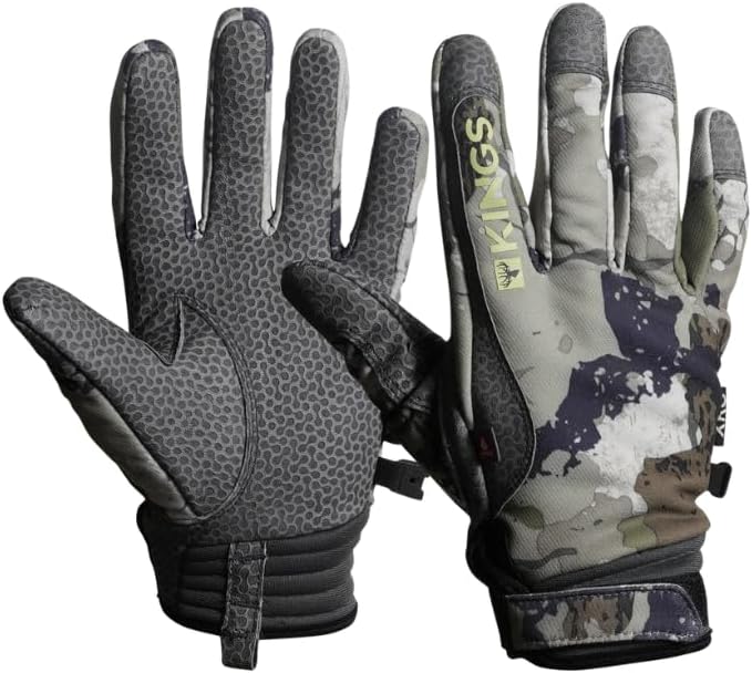 King's Camo XKG Primaloft Insulated Guide Gloves | Mens Midweight Hunting Gloves | Touchscreen Compatible | XK7, Medium
