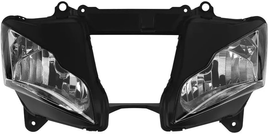 LED ヘッドライト バイク用フロントヘッドライト＆アッパーステー