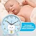 WingFly Niños Despertadores, Reloj Despertador Analógicos para Niño Despertador Silencioso con Manos...