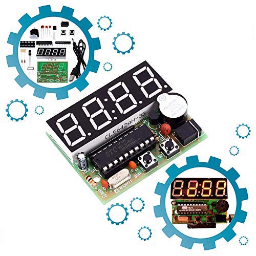 IS 4-bit Digital Clock Soldering DIY Kits