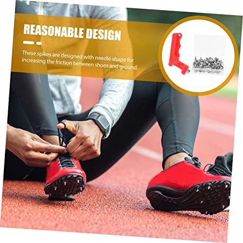 INOOMP 2 Conjuntos De Pinos Conjunto Tênis De Corrida Acessórios Campo Pista Picos Sapato De Golfe S