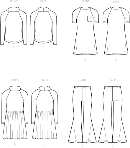 Miniatura 3 de McCall's Ropa deportiva infantilniña, multicolor 2 piezas