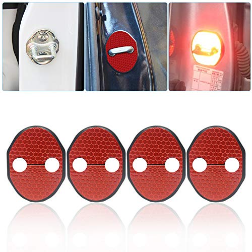 4�{�̎ԗp�A�N�Z�T���[�̃X�g���C�J�[�A�N�Z�T���[�h�A�X�g���C�J�[�J�o�[CX9 CX-9 CX-7 CX-52 MX-5 ATENZA Axela�Ԃ̃h�A���b�N�ی�p�����J�o�[�i�Ԕ��˃X�e�b�J�[�t���j