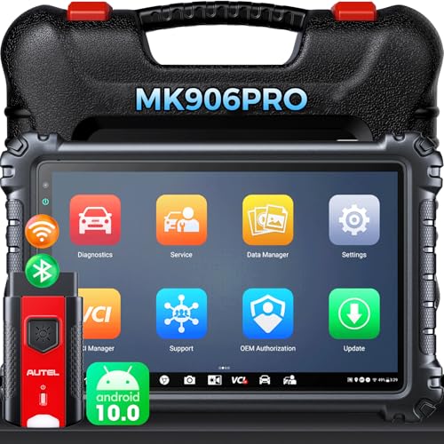 Autel 診断機 MK906 PRO、MAXI VCI V200付きスキャン ツール MS906PRO MS906BT MS906 MK908 の最新バージョン、ECU コーディング、3000 以上のアクティブ テスト、CAN FD & DoIP、36