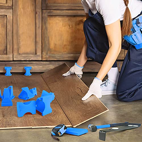 Naacoo Flooring Spacers, 1/4'' Gap & 1/2'' Gap, (20 Pack) Laminate Wood Flooring Tools - Compatible Install Any Laminate Flooring, Vinyl Plank, Engineered Hardwood, Bamboo, Lvt, Subfloor Panels. #TOP5